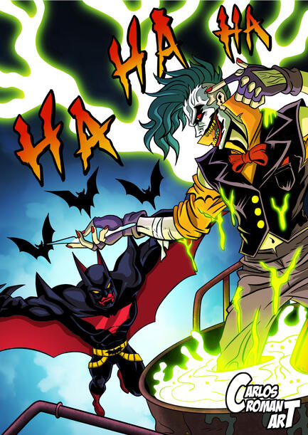 Batman vs Joker